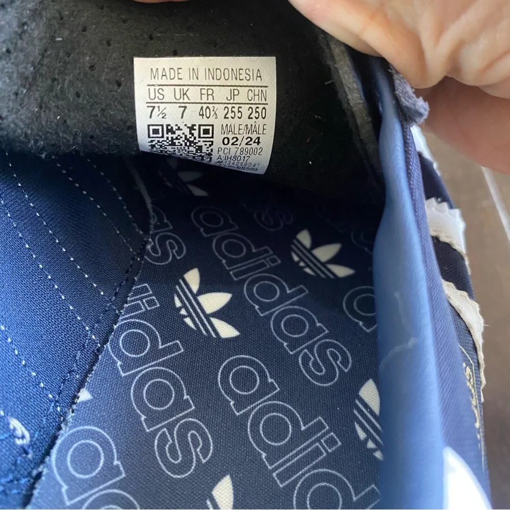 NEW Adidas Originals SL72 RS Night Indigo Shoes Sneakers Mens Size 7.5 - Picture 12 of 13